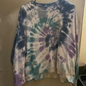 American eagle tie dye sweatshirt